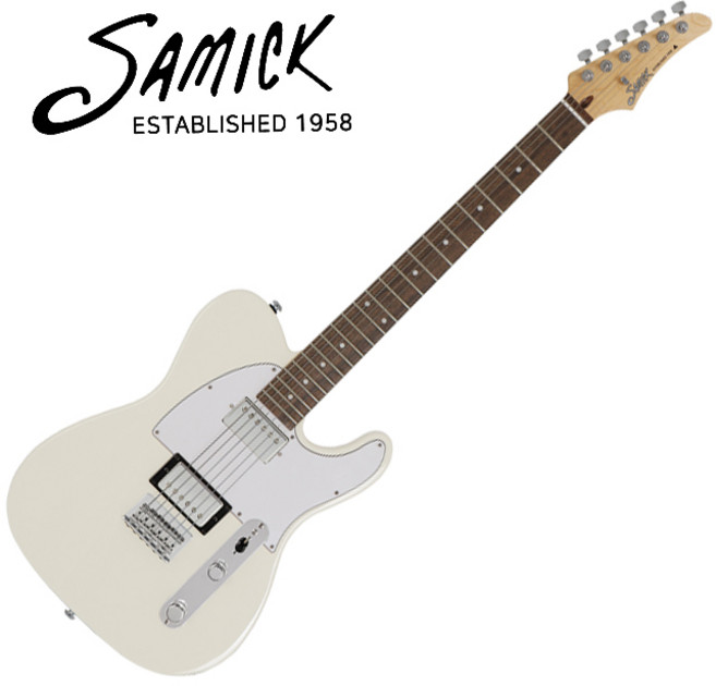 삼익 Samick STE-300 일렉기타 (VW), Vintage White, 1개, Samick - STE300