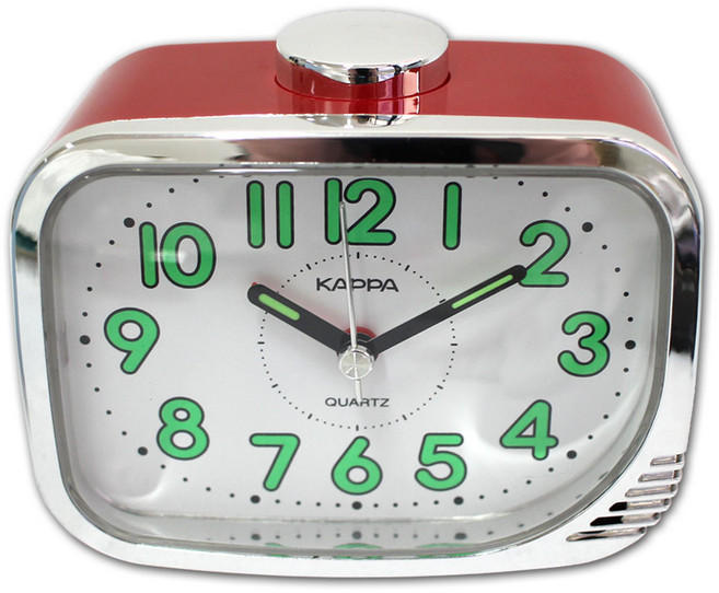 카파 T872 빨강 탁상 알람 시계