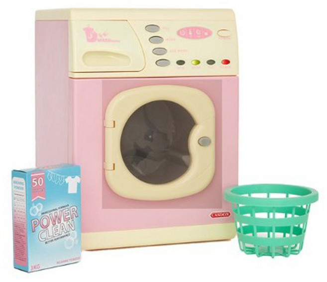 캐스돈 드럼세탁기 장난감, 핑크, 1개