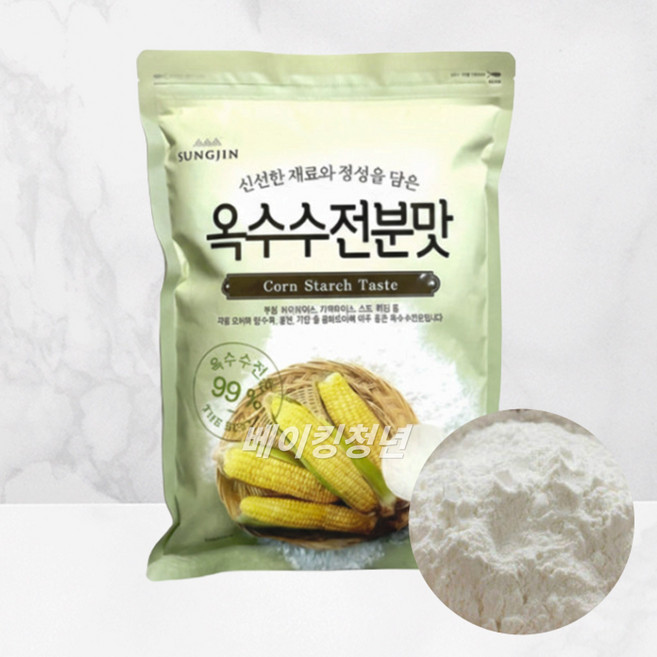 성진 옥수수전분, 1kg, 1개
