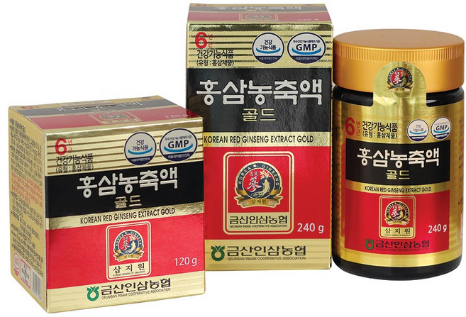 삼지원 금산인삼농협 홍삼농축액 골드 240g 1개