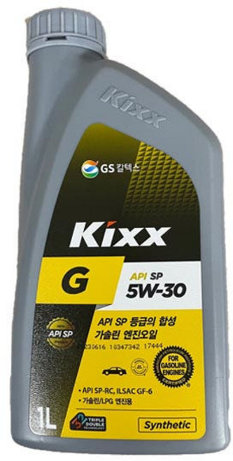 GS칼텍스 킥스 KIXX G 5W30 SP 가솔린엔진오일, 1개