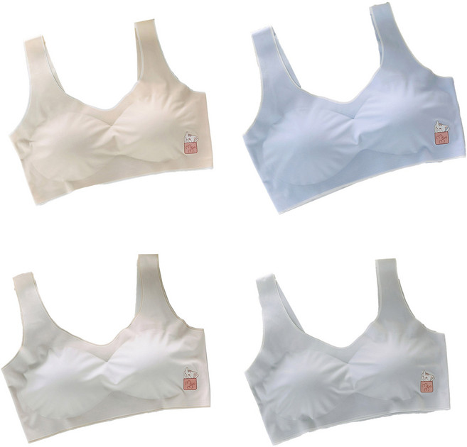 또온나 주니어 심리스브라 4종 세트