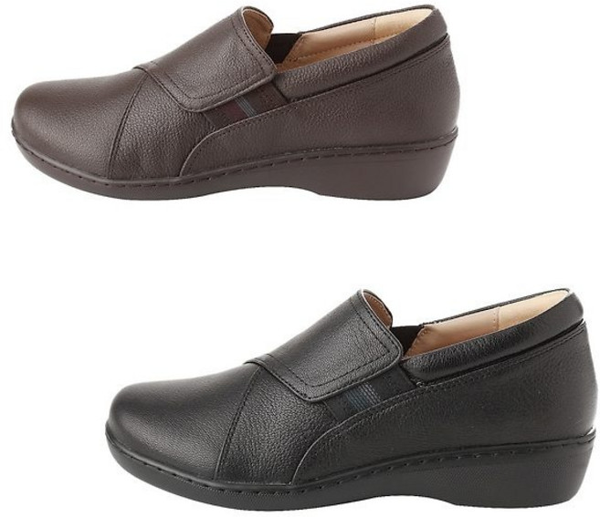 엘칸토 가볍고 발 볼 편한 여성단화로퍼 3CM lcwc96u413 블랙 브라운