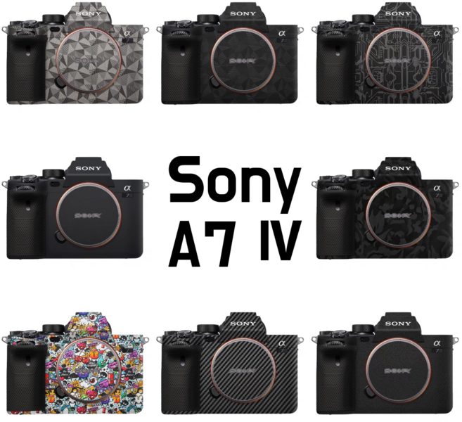 [코엠스킨] 소니 A7M4 카메라 스킨 보호 필름, 1개, 배송 메시지에 색상 입력해주세요!