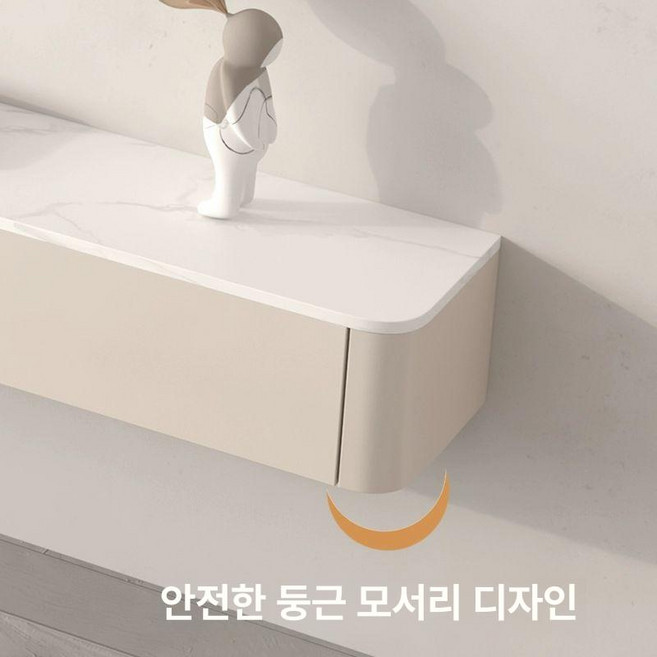 벽걸이 선반장 무지주 선반, 220x24x18.5cm, 업그레이드 원목 100 추가