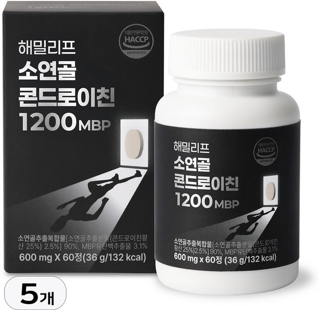 해밀리프 소연골 콘드로이친 1200 MBP, 5개, 60정