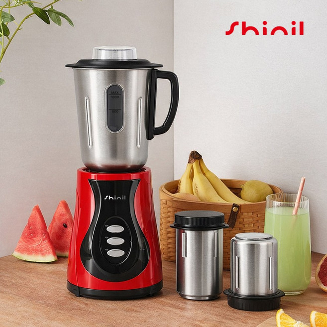 신일 중형 스텐 믹서기 세트 SMX-1250WM