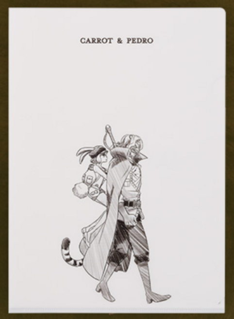 케럿&페드로 클리어런스파일&스티커 H상 새로운새벽 제일복권 원피스 이치방쿠지, 1개