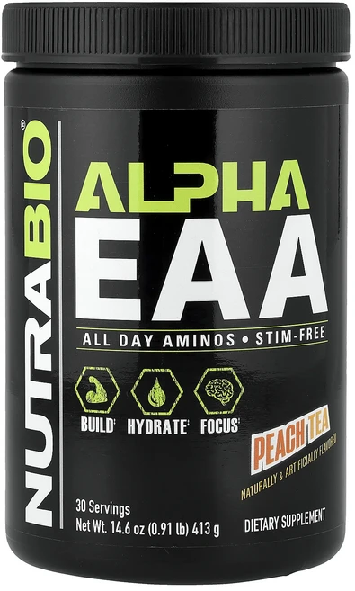 신상할인판매 NutraBio 알파 EAA 복숭아 차 413g(0.91lb) 최저가격, NutraBio알파EAA복숭아차413g091lb - 쿠팡