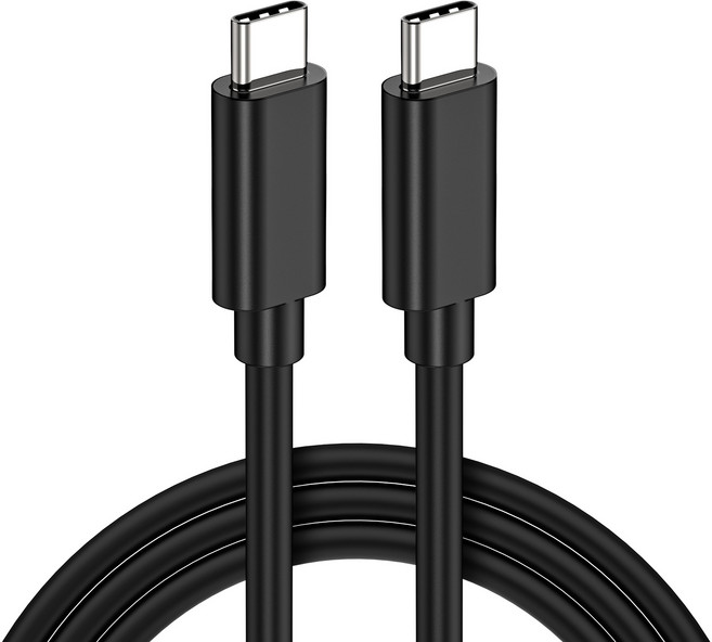 Asobilor Type-C 60W PD 고속 충전 케이블 iPhone 17/16/15 삼성 갤럭시 S25/S24/S23/S22/S21, 1개, Black, 150cm