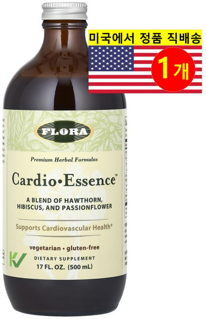 Paradise Herbs 카디오 에센스 허브 추출 리퀴드 Cardio Essence, 500ml, 1개
