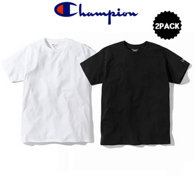 (1+1SET) 챔피온 반팔티셔츠