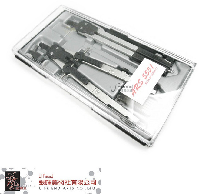 U Friend 製圖圓規組 ARS-5551, 1個