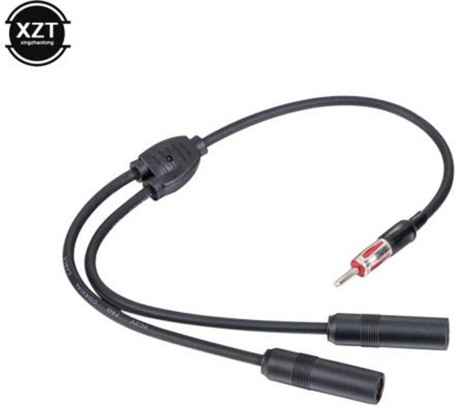 차량용 안테나 케이블 어댑터 알루미늄 플러그 인 1 2 라디오 안테나 연장 케이블 더 많은 연결 필요 305cm