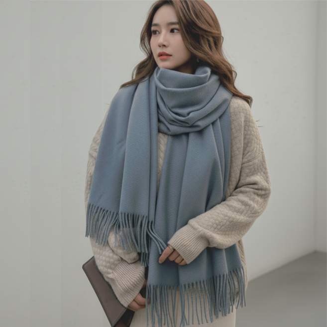 여성 롱머플러 부드러운 목도리