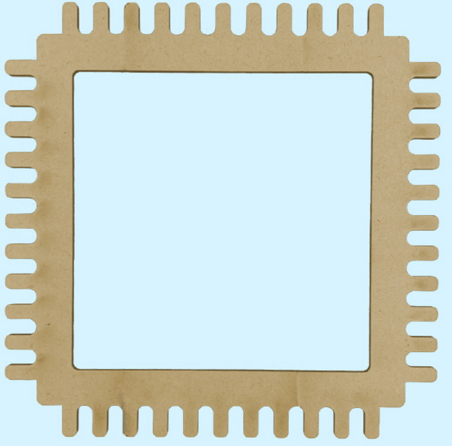 오렌지e몰 양말목공예 재료 컵받침 위빙 직조틀, 단일속성, 1개