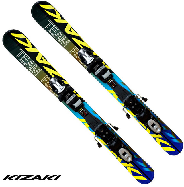 키자키 숏스키 2324 TEAM RACE 스키보드 블레이드 99cm + 티롤리아 sp12 바인딩, 1개