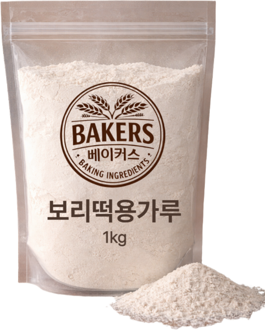 보리떡용 믹스(보리술빵)가루, 1개, 1kg