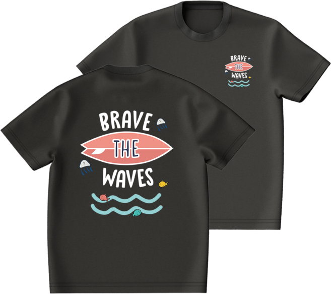 몰토벨리노 반팔 오버핏 래쉬가드 체형보정 박스형 루즈핏 수영복 상의 남녀공용