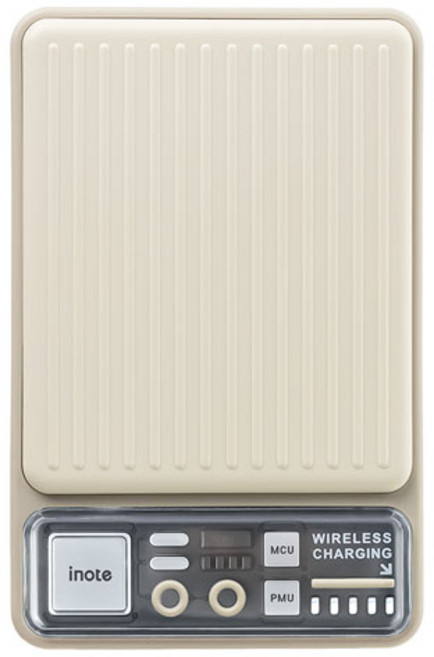 아이노트 PB100M 마그네틱 무선 고속 충전 맥세이프 10 000mAh 보조배터리 베이지