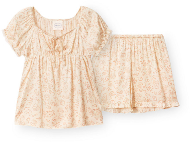 매장정품 ORCITE 여성 F035 그리스드로잉 반소매 상하 OR25MFBAF035 239046