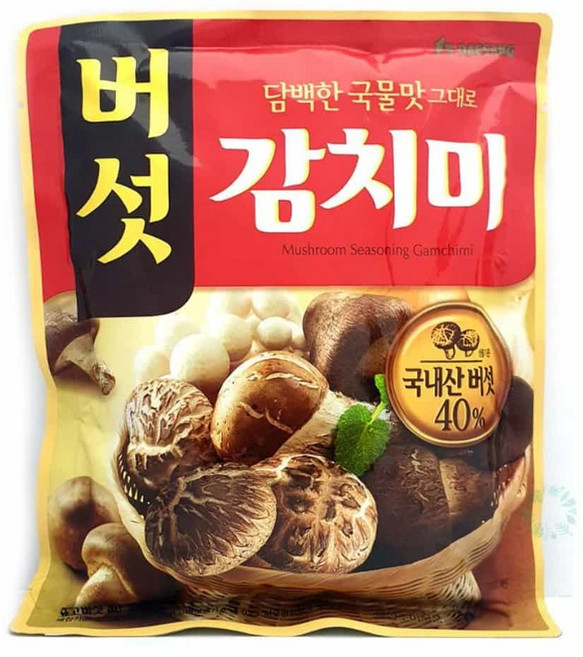 고매한 버섯감치미 국물요리, 120g, 1