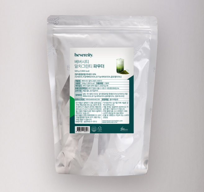 베버시티 말차 라떼 파우더, 1개, 1개입, 500g