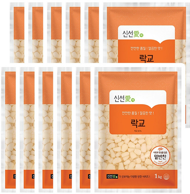 신선애 락교 1kg x 12개
