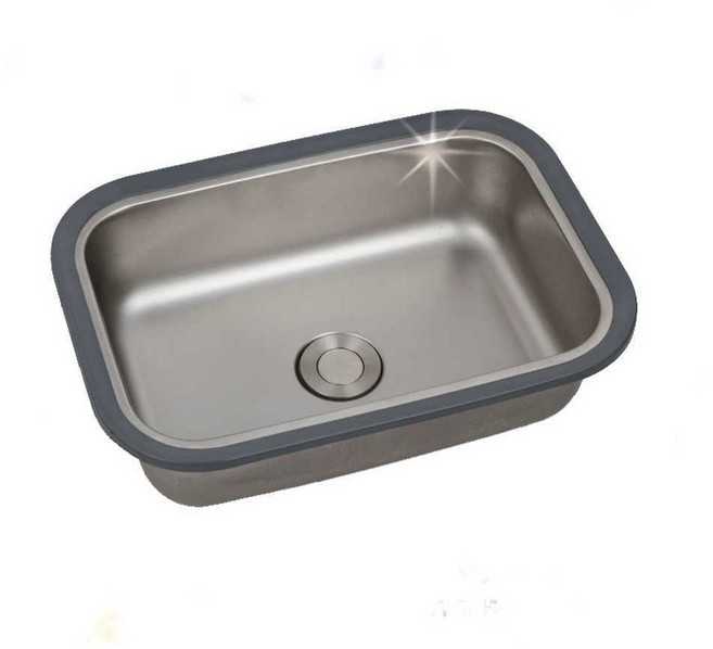 BYQWD스테인레스 캠핑 개수대 소형 미니 싱크대 주방 차박BYQWD, 34.8x24.5cm 파이프+배수구, 1개