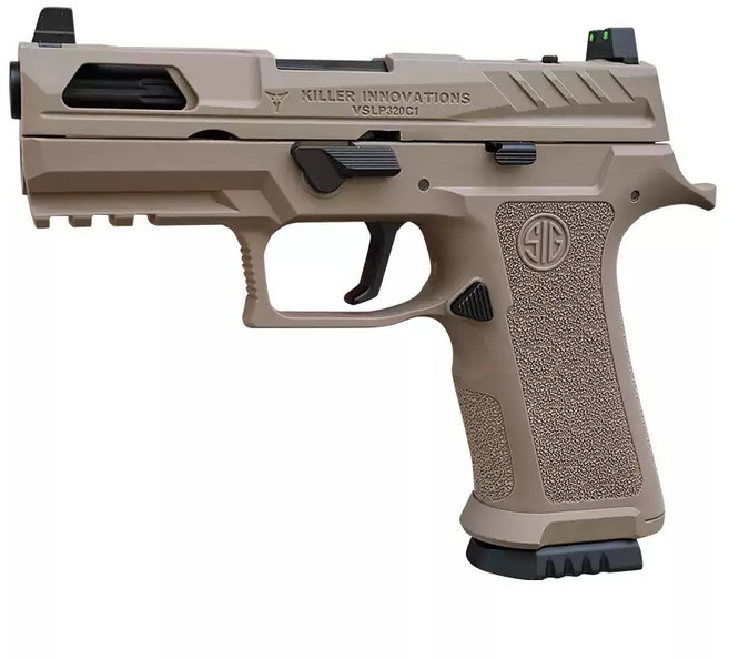 P320 커스텀 전동권총 블로우백 핸드건 시뮬레이션건 피젯건, 1개