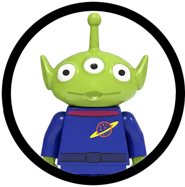 토이스토리 호환블럭 브릭미니피규어 캐릭터 10종 취미/수집/장식/컬렉션용 커스텀 블록피겨, 1개, TOY-10. 알린