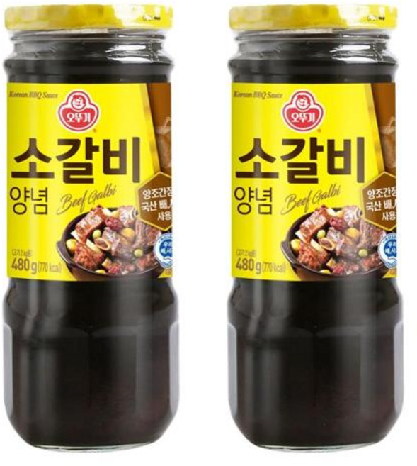 오뚜기 소갈비양념 480g 2개