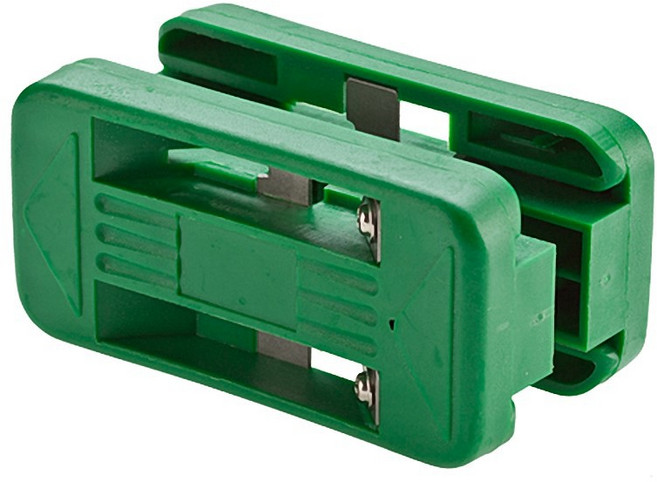 雙邊修邊器 木工封邊器 PVC直線修邊器 裁邊貼皮工具 9.8cm, 詳見包裝