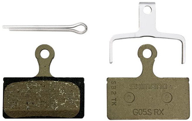 SHIMANO (SHIMANO) 디스크 브레이크 패드 G05S-RX 레진 패드 & 스프링 1 쌍 Y2S398010