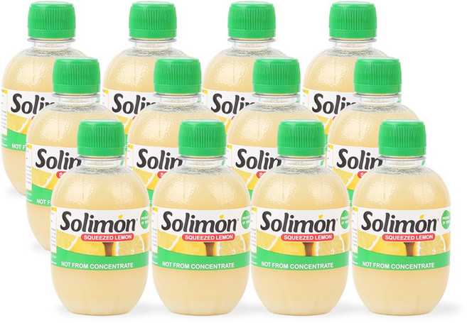 솔리몬 스퀴즈드 레몬즙, 280ml, 12개
