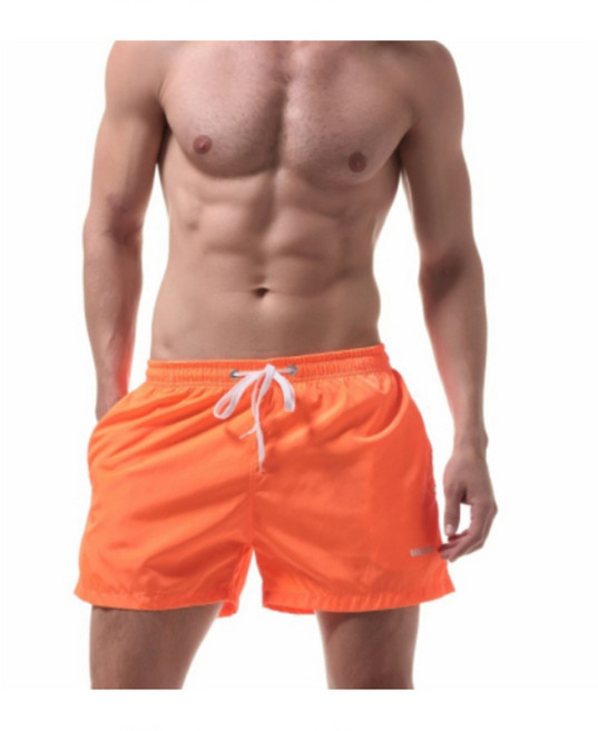 남성 숏팬츠 비치웨어 수영복 여름 숏팬츠 형광 반바지 바다 휴가 워터파크