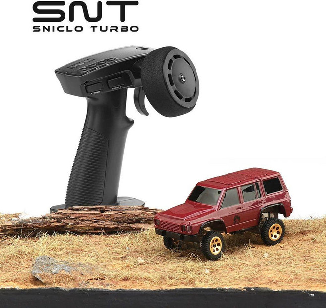 마이크로 RC카 VR 드리프트 키덜트 오프로드 미니카, 1개, 스탠다드 레드 카+리모컨