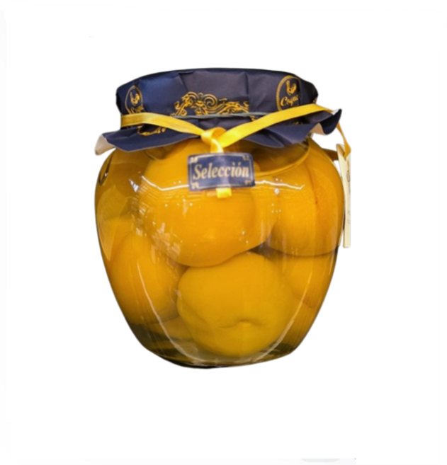 고급 디저트 코켓 통복숭아 저당 시럽 조림 집들이 홈파티 발렌타인데이 선물, 1개, 1.7kg