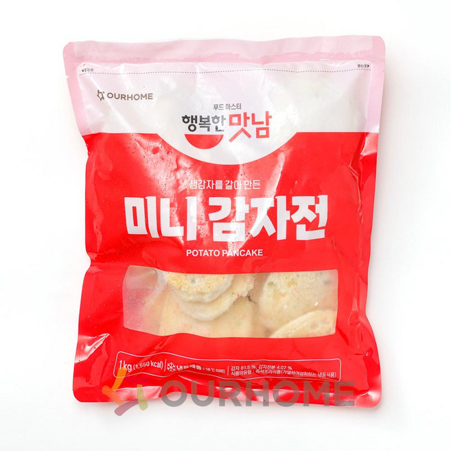 아워홈 미니 감자전, 3개, 1kg