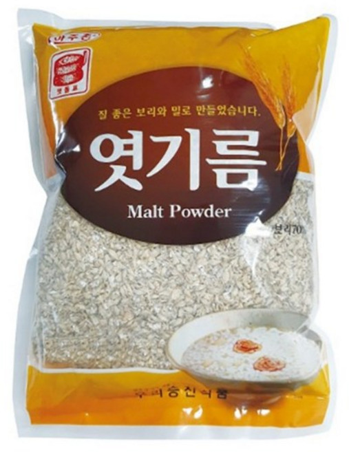 우리승진식품 맷돌표 아주존 엿기름, 4개