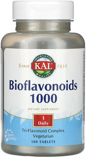 칼 바이오플라보노이드 Bioflavonoids 1000 타블렛100정 헤스페리딘농축물 함유, 1개, 100정 - 쿠팡