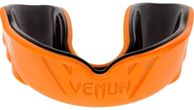 VENUM Challenger 毒液 護齒 運動牙套 - 拳擊、格鬥專業防護, 橘/黑, 1個