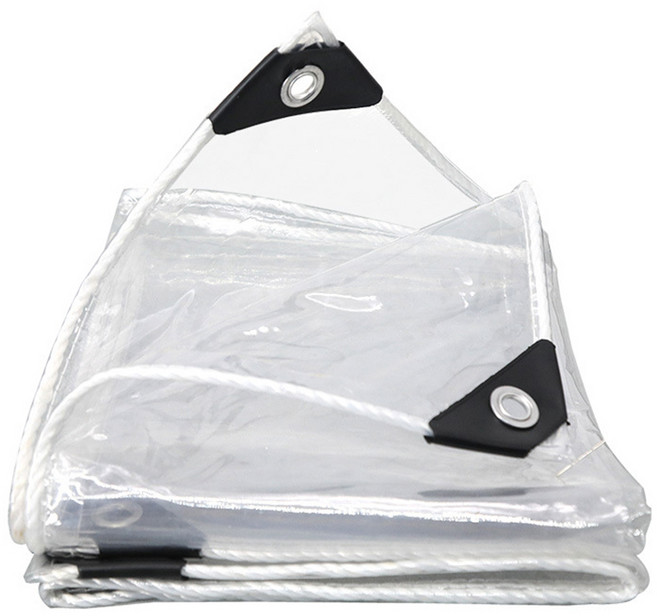 비닐막 대형 PVC 바람막이 방풍비닐 현관 창문 베란다 투명비닐천막, 1개