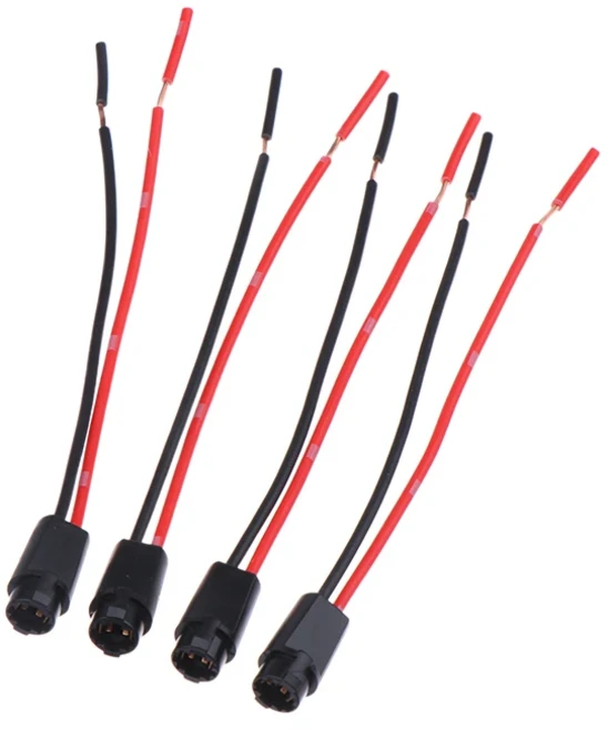 T5 LED 전구 거치대 소켓 플매트 카펫 러그 익스텐션 케이블 2W W3W 너비 계기용 조명 개, 01 5PC