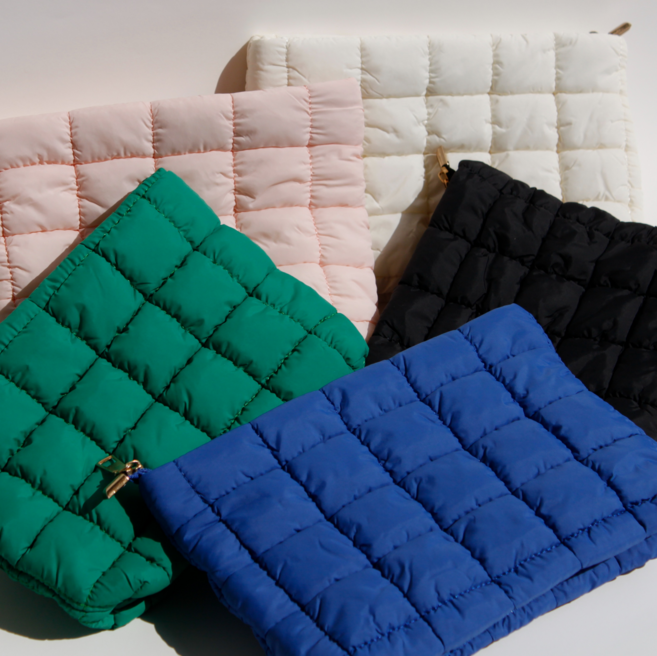 솔닷 대용량 화장품 수납 파우치 5color