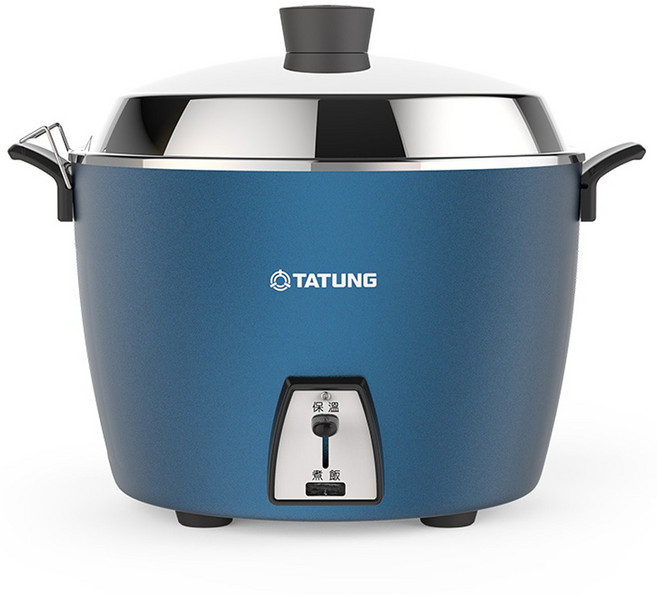 TATUNG 大同 11人份不鏽鋼配件深鍋款電鍋 夜幕藍 TAC-11L-HB, TAC-11L-HB 夜幕藍11人份深鍋款電鍋