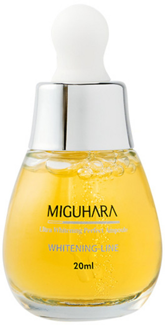 미구하라 울트라 화이트닝 퍼펙트 앰플, 2개, 20ml