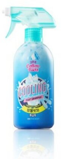 온더바디 발을씻자 코튼 풋샴푸 쿨링 510ml, 1