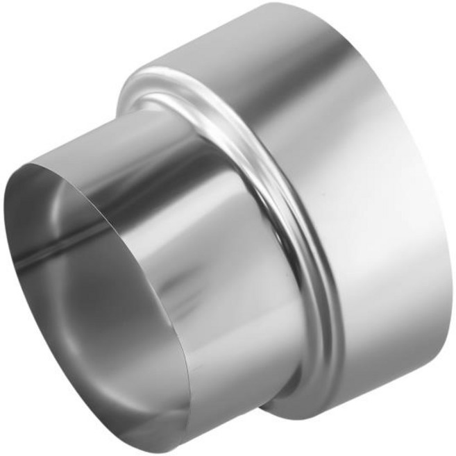 호환 60-120mm 스테인레스 스틸 굴뚝 라이너 감속기 배기 파이프 감소 조인트 굴뚝 어댑터 스토브 파이프, 09 60mm 50mm